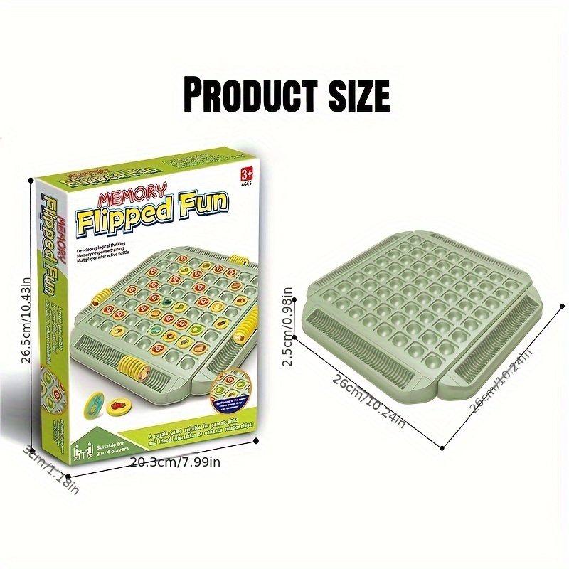 Educational Fruit Flip Memory  - Board Game Flip 7 recension och pris