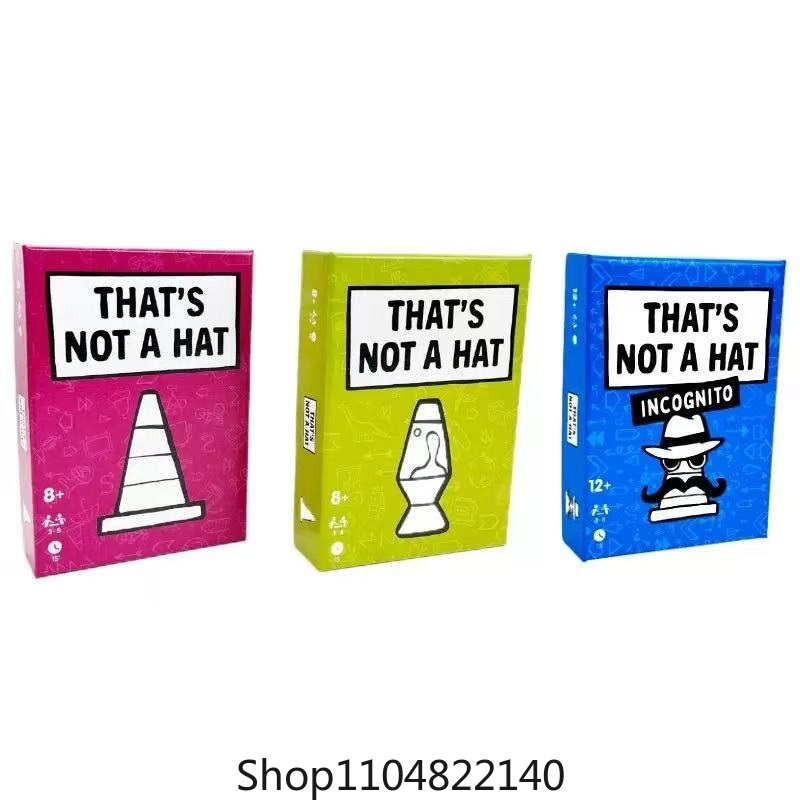Unique That’s Not a Hat Happy  - Board Game Card recension och pris
