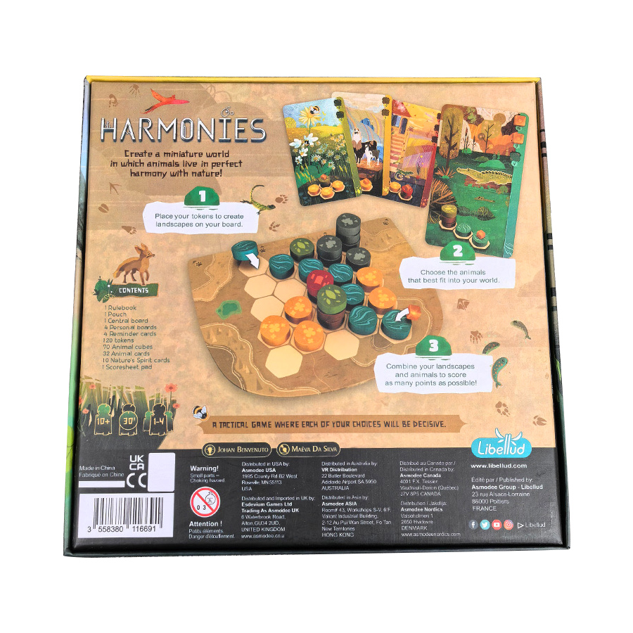 Harmonies - Board Games - Crea - Board Game Catan recension och pris