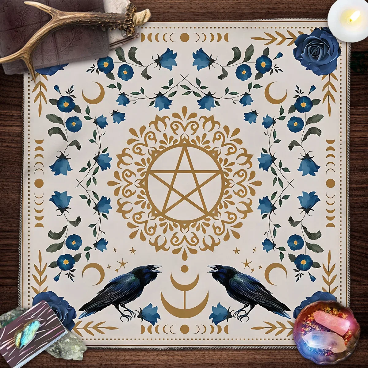 Altar Cloth Sun Moon Flower Ta - Board Game Hotel recension och pris