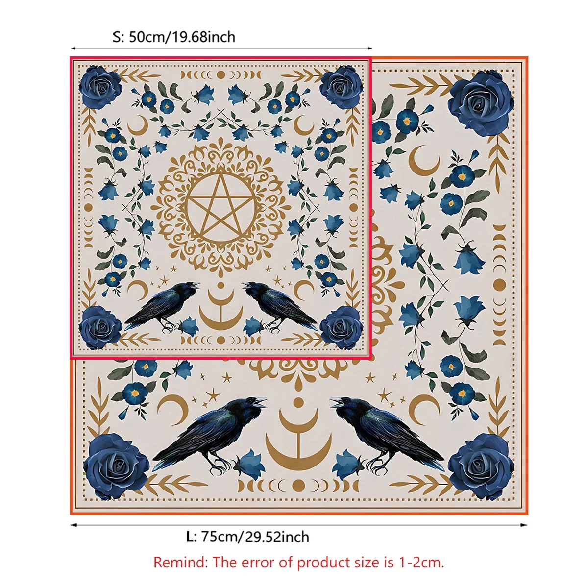 Altar Cloth Sun Moon Flower Ta - Board Game Hotel recension och pris