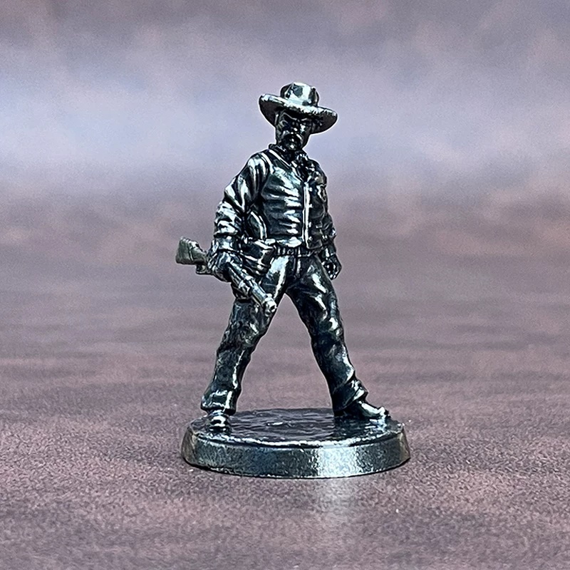 Wild West Metal Miniatures Set - Board Game Wild Wild recension och pris