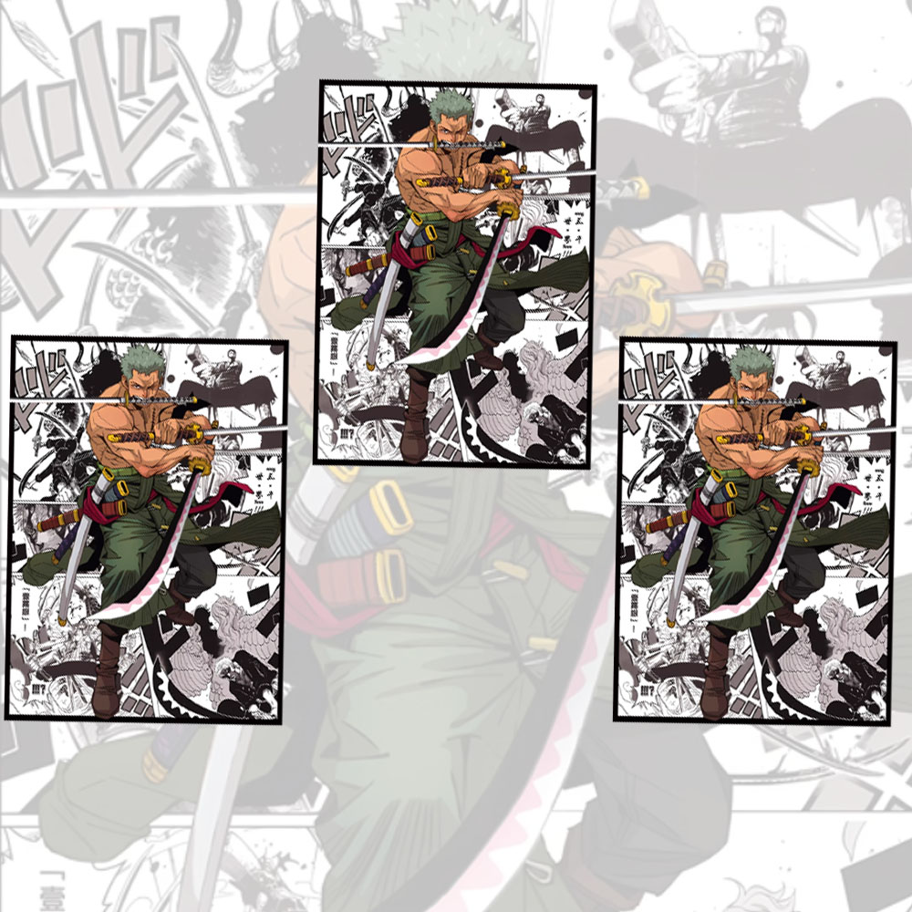 60PCS 66x91mm One Piece Anime  - Board Game Illustrator recension och pris