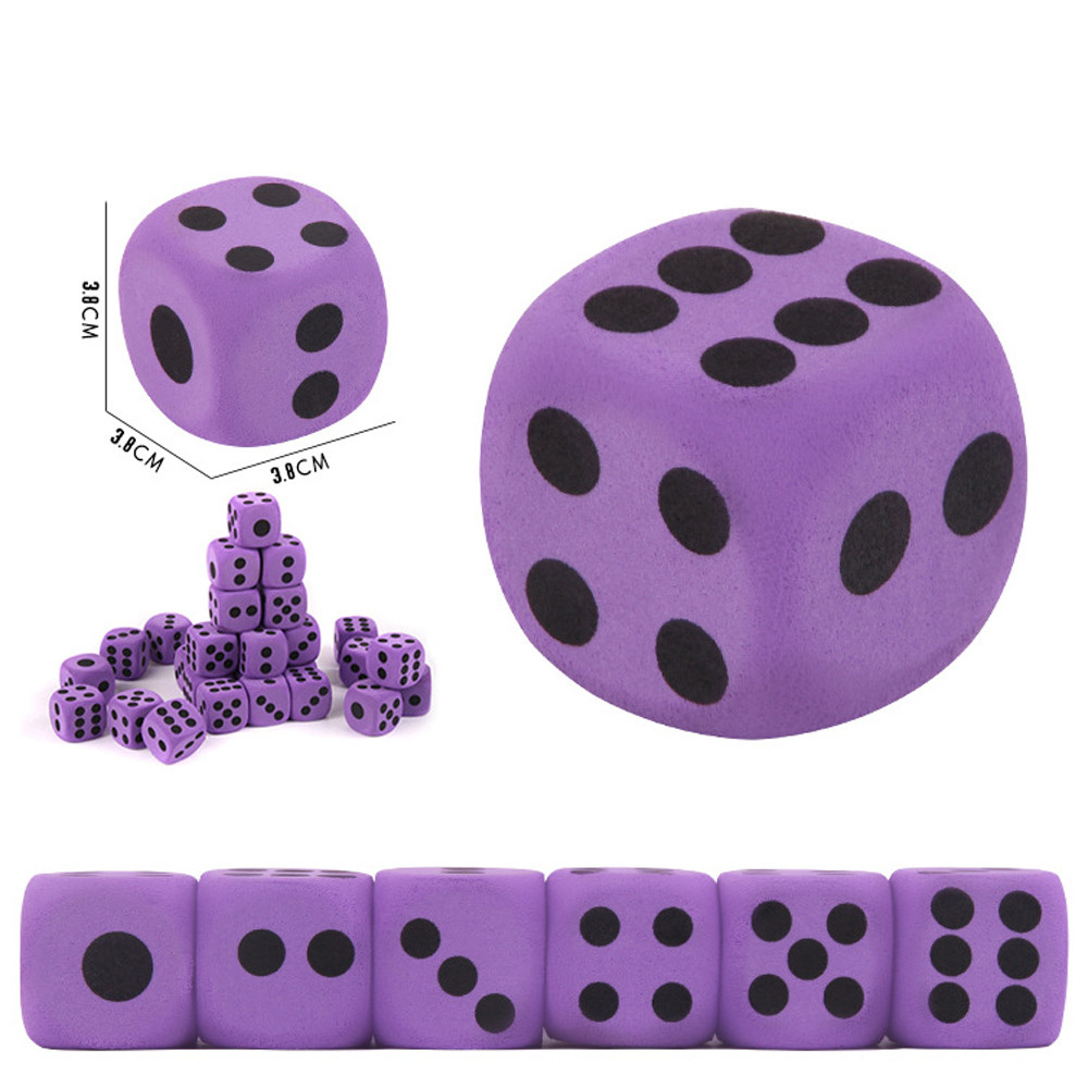38mm Giant EVA Foam Dice Large - Board Game Digital recension och pris