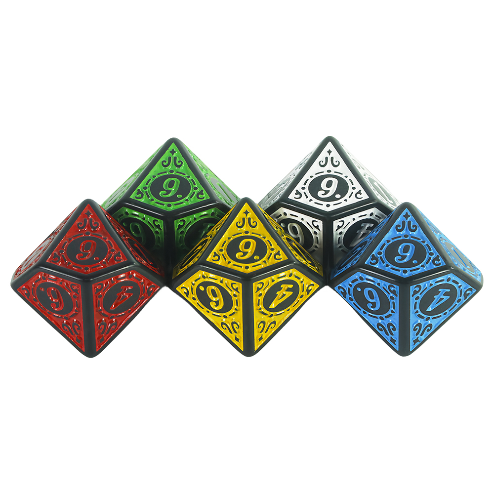 10 Sided Acrylic Dice D10 Poly - Board Game Digital recension och pris