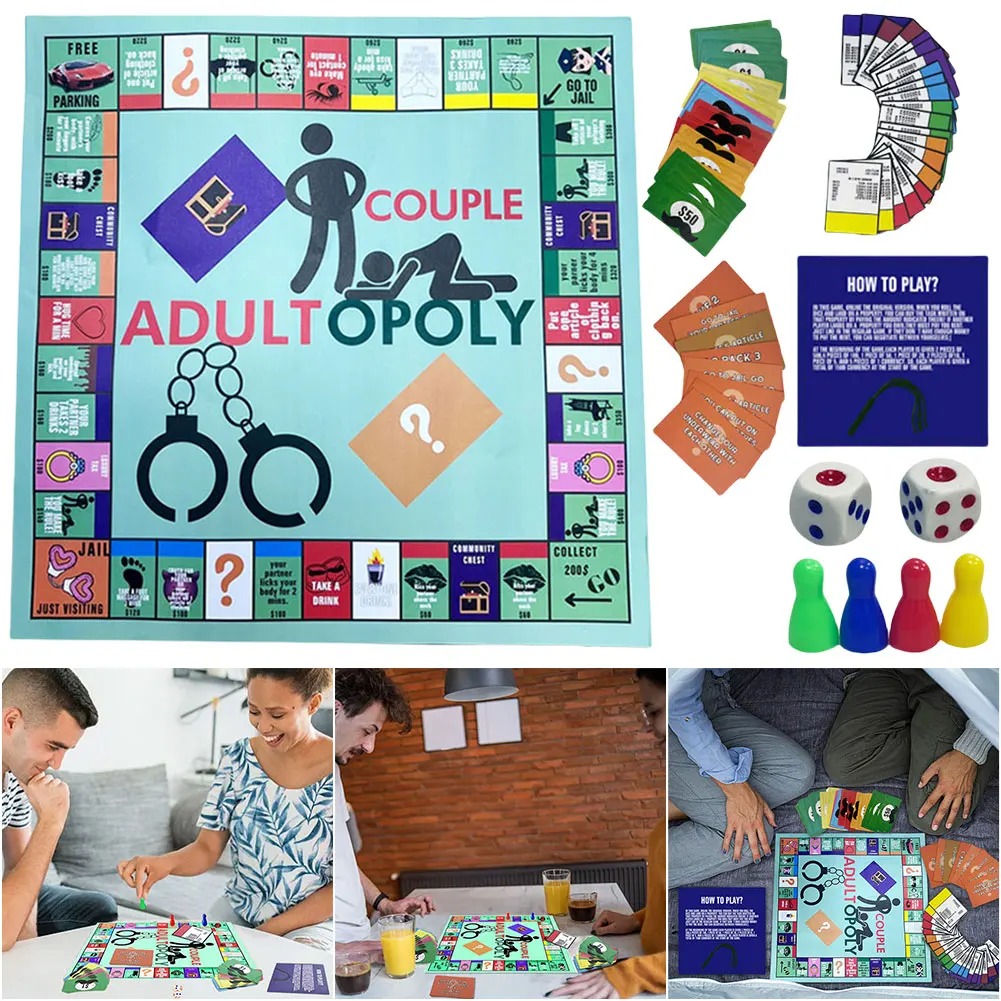 ！！Adultopoly Board Game Couple - Board Game Unmatched recension och pris