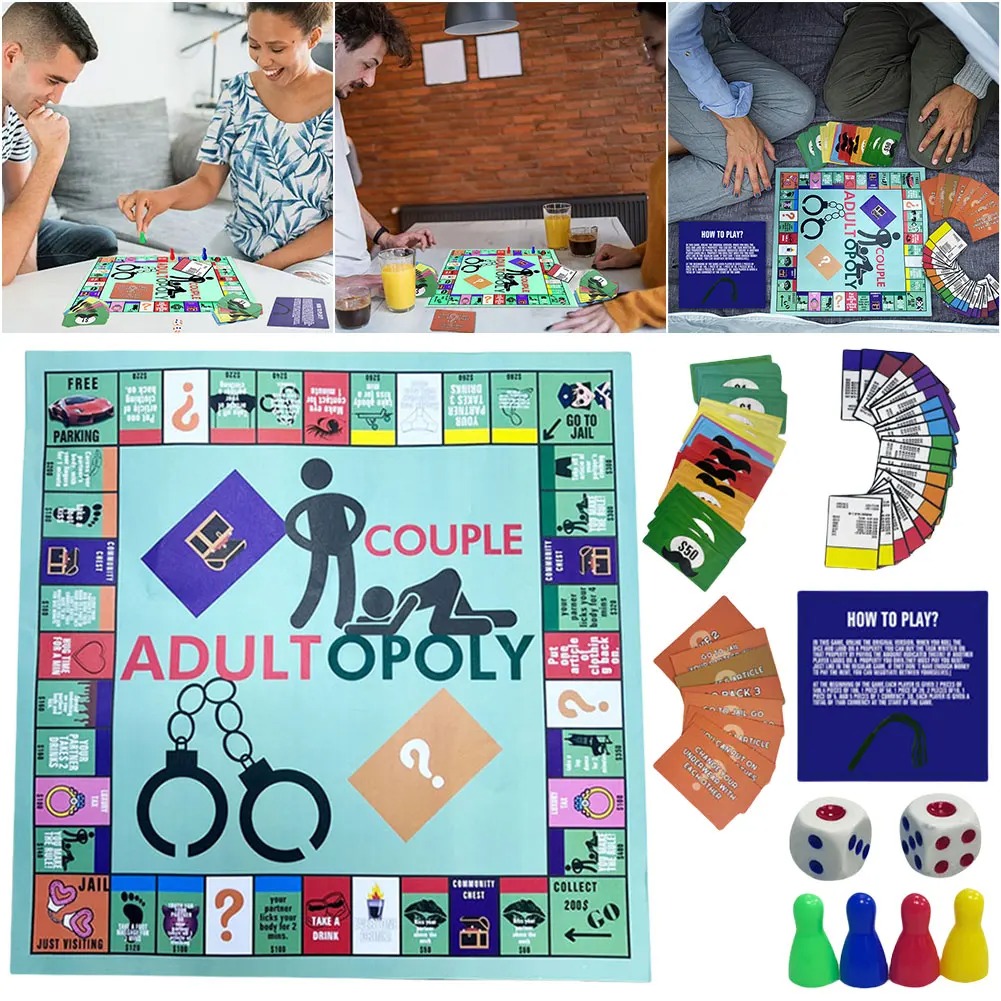 ！！Adultopoly Board Game Couple - Board Game Unmatched recension och pris