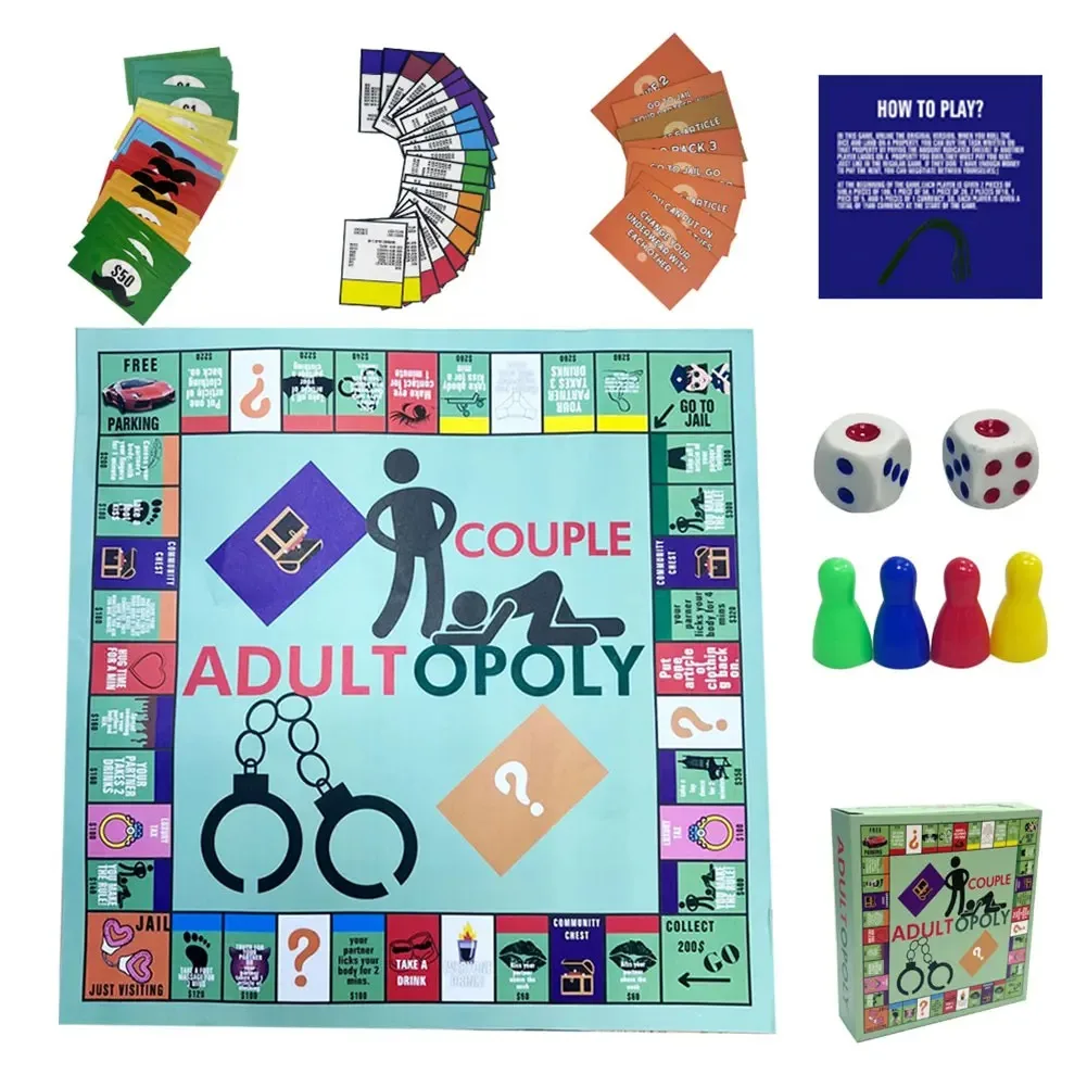 ！！Adultopoly Board Game Couple - Board Game Unmatched recension och pris