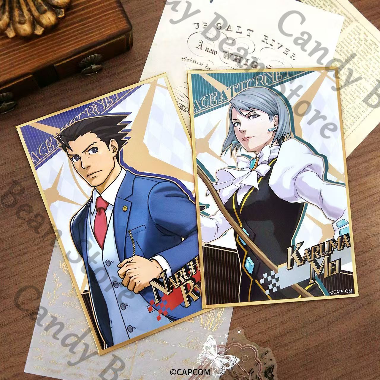 Genuine Anime Ace Attorney Mil - Board Game Illustrator recension och pris