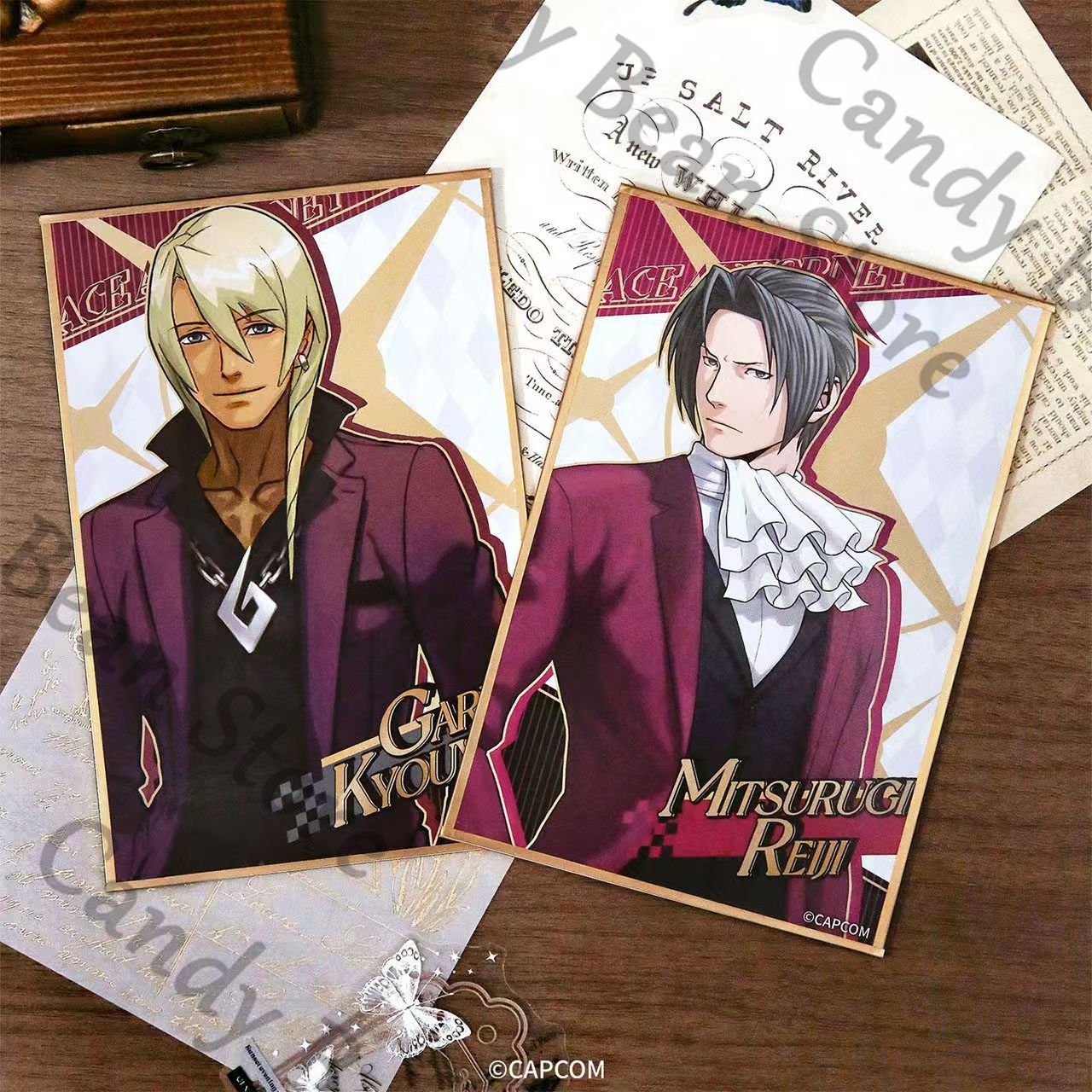Genuine Anime Ace Attorney Mil - Board Game Illustrator recension och pris