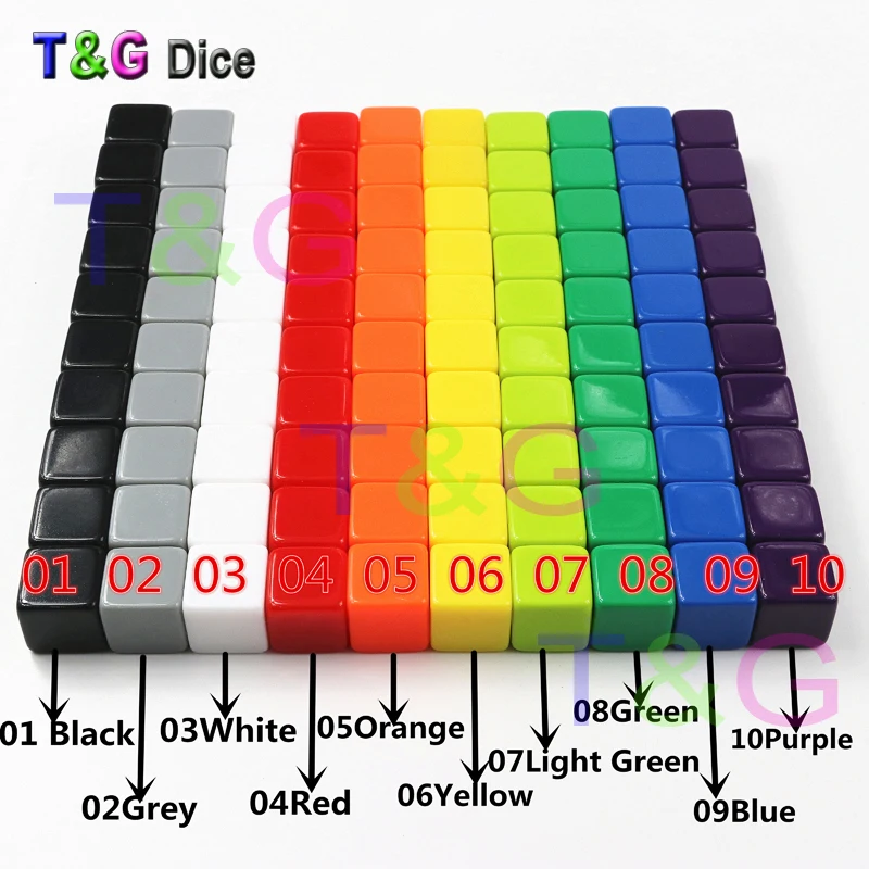 T&G 16mm Customized D6 Dice Lo - Board Game Logo recension och pris