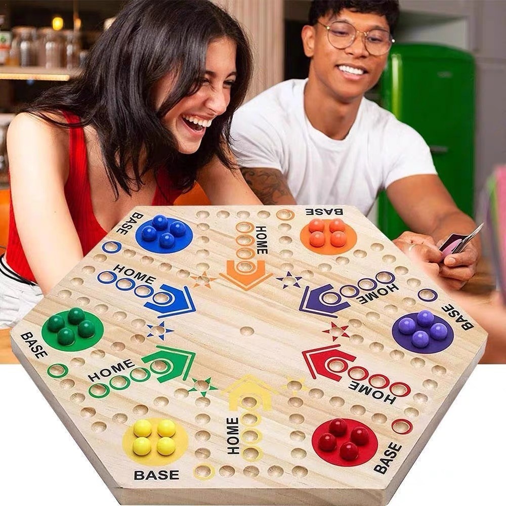 Marble Game Board Game Double  - Board Game Ludo recension och pris