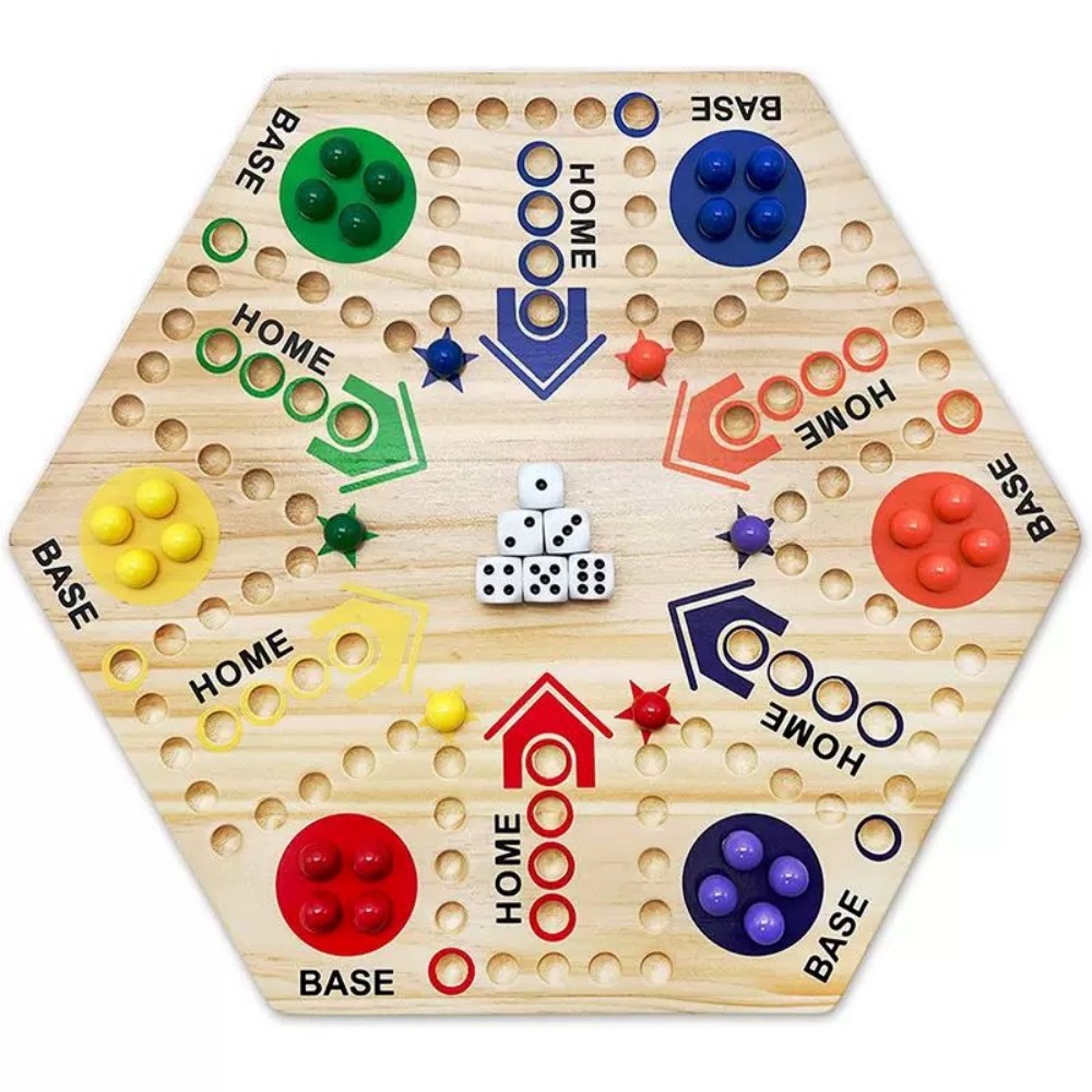 Marble Game Board Game Double  - Board Game Ludo recension och pris