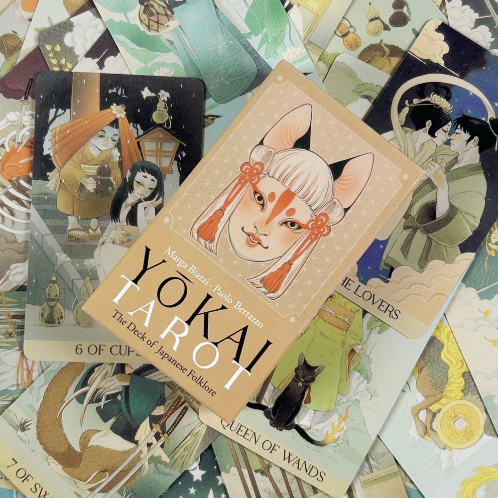 Yokai Tarot Deck 78 Pcs Cards  - Board Game Illustrator recension och pris