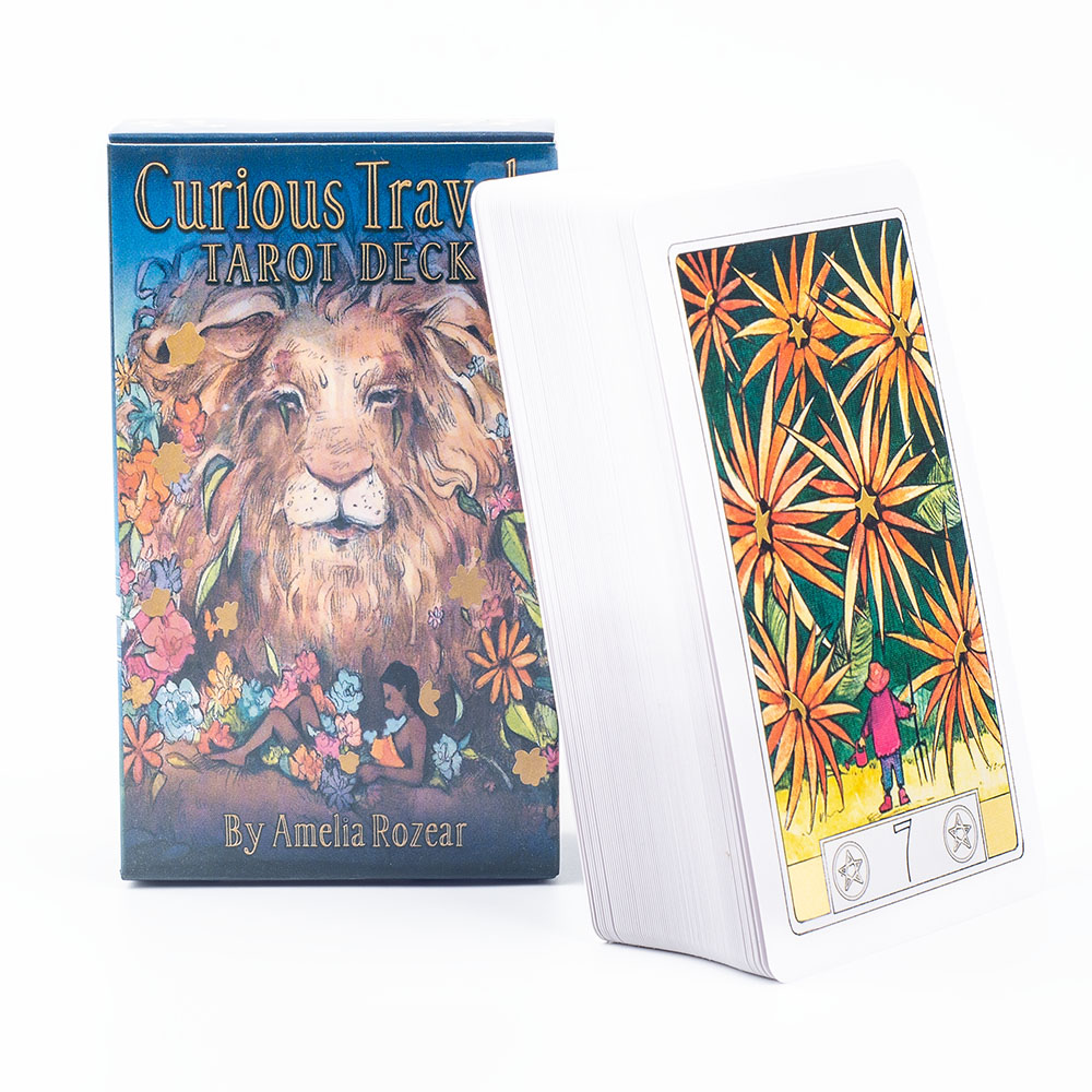 Curious Travels Tarot 10.3*6cm - Board Game Illustrator recension och pris