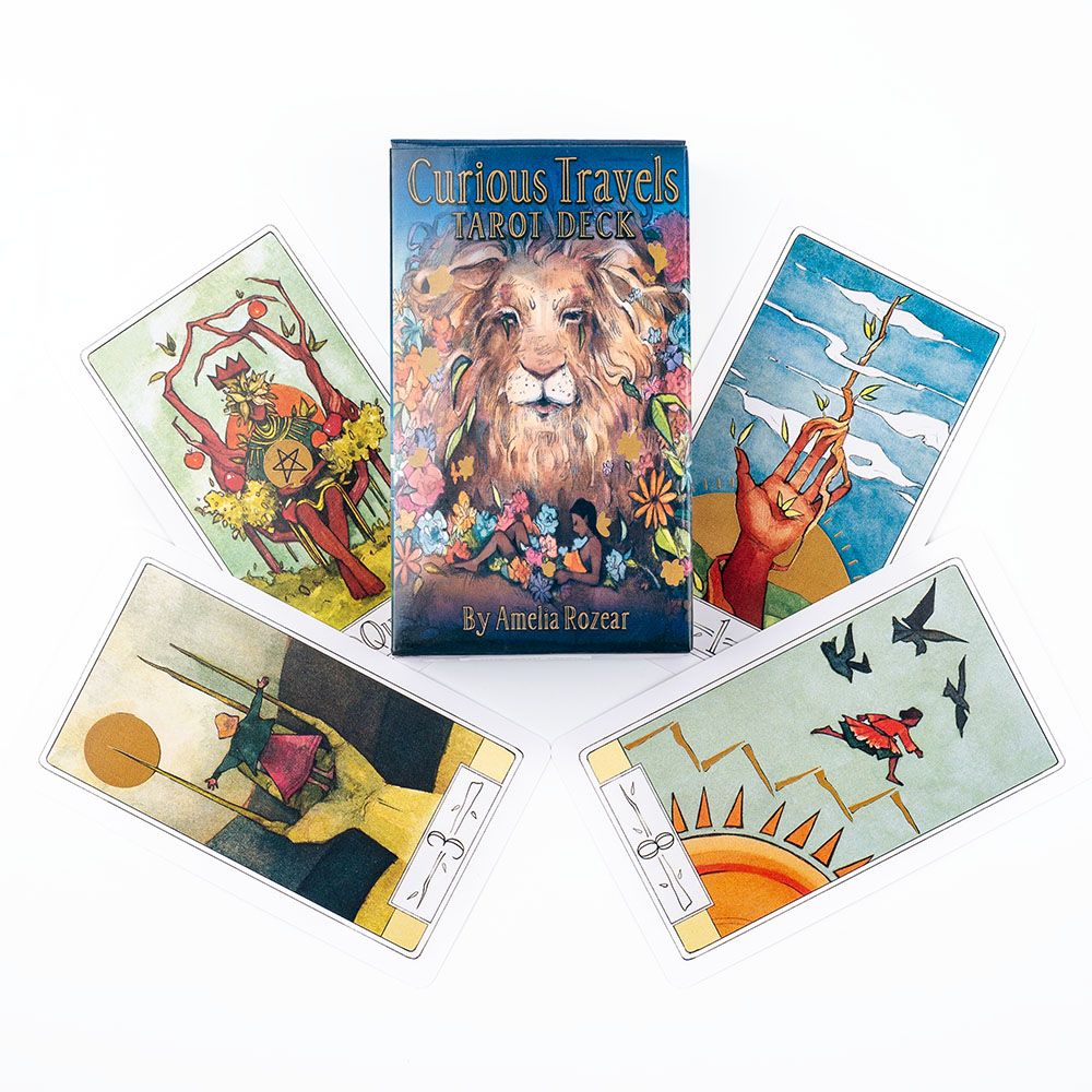 Curious Travels Tarot 10.3*6cm - Board Game Illustrator recension och pris