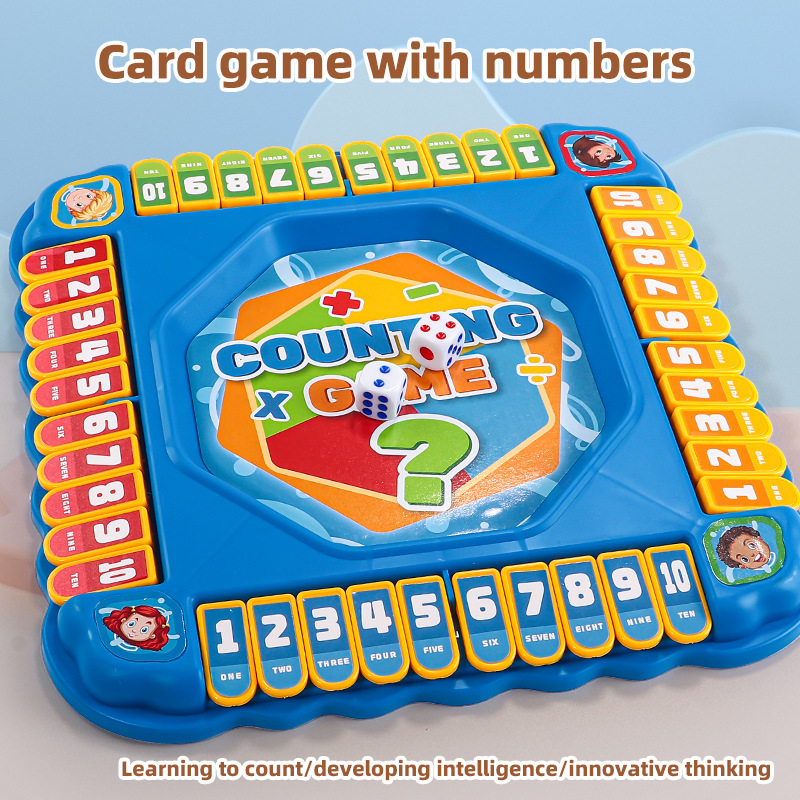 KNYYSECQ Children's Mathematic - Board Game Flip 7 recension och pris
