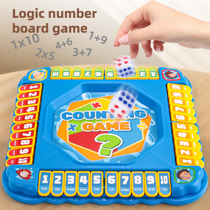KNYYSECQ Children's Mathematic - Board Game Flip 7 recension och pris