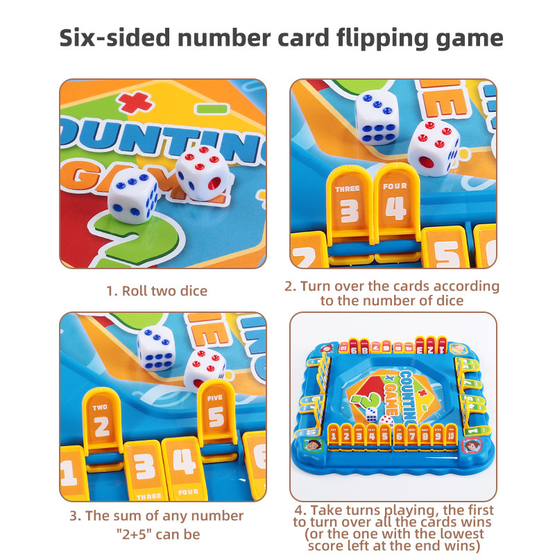 KNYYSECQ Children's Mathematic - Board Game Flip 7 recension och pris