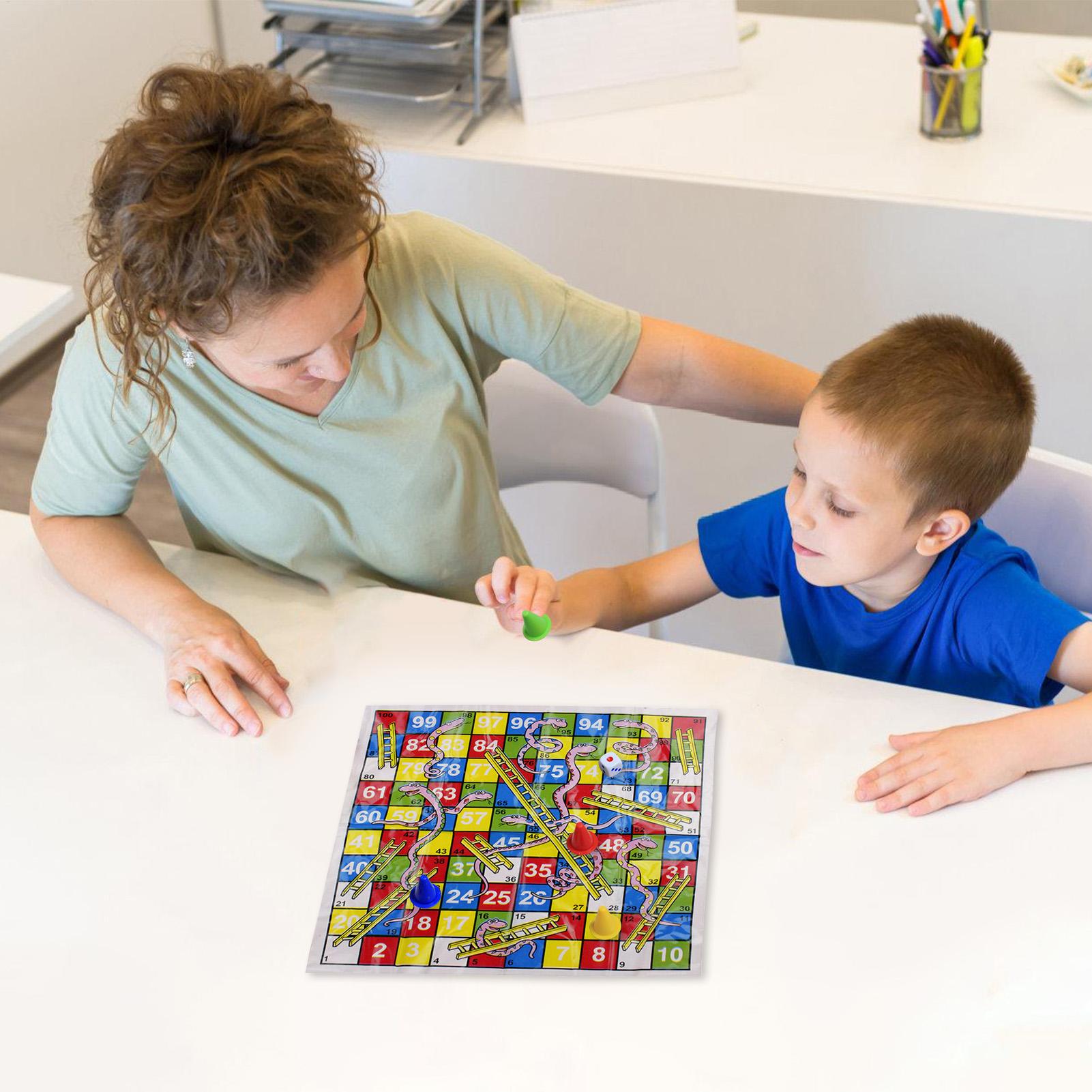 Snakes And Ladders Kids Toys L - Board Game Ludo recension och pris