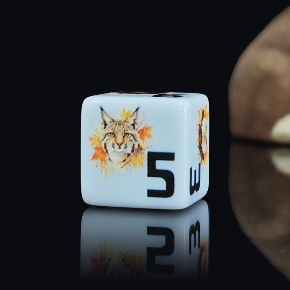 12Pcs 16MM Acrylic D6 Dice, Au - Board Game Wild Wild recension och pris