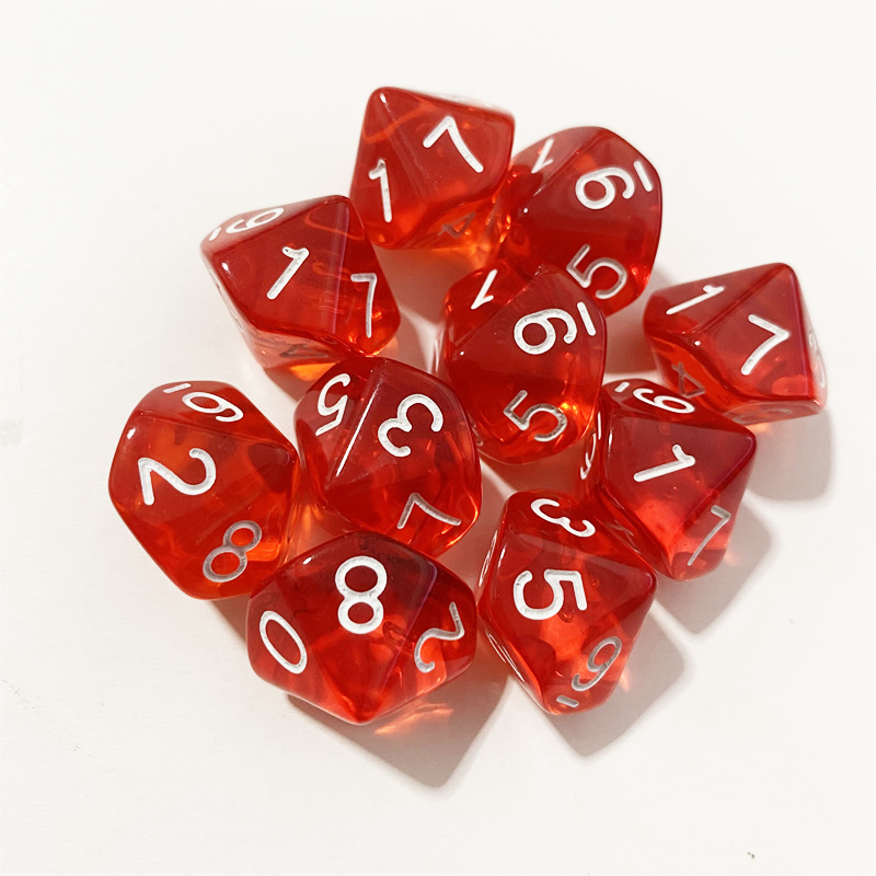 50PCS/lots Colorful Transparen - Board Game Digital recension och pris